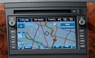 Factory GPS Navigation Radio, Fits 2007-2009 GMC® Sierra 