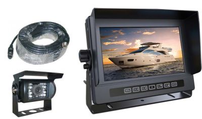 7" Waterproof Single Screen + 1 CCD Camera - Camera System