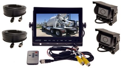 7" High Definition Heavy Duty Screen + 2 AHD Camera-Complete System
