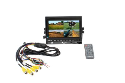 7" Quad High Definition Screen with DVR