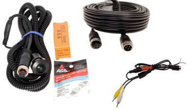 Flush Mount Camera with RCA Harness-Commercial grade cable