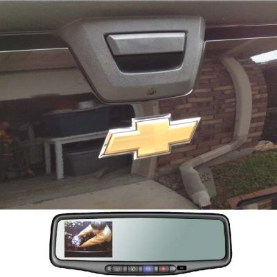Premium Backup Camera Kit with OnStar® Mirror Fits 2009-2014 Avalanche, EXT 