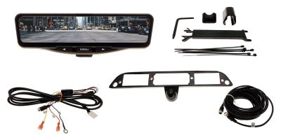 3rd Brake Light Camera Kit w Full View Video Mirror, Fits 2017+ Super Duty