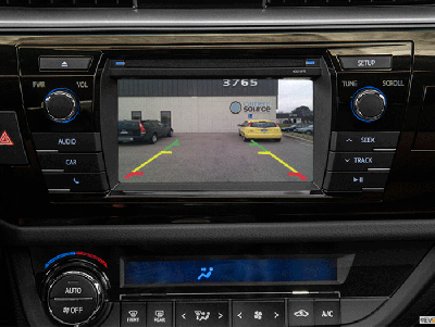 Backup Camera Kit For Entune/Display Audio, Fits 2016-2018 Toyota® 