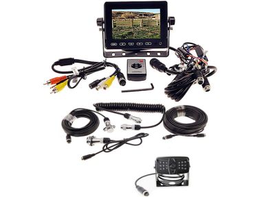 Heavy Duty 5th Wheel, Trailer, Camper Camera Kit with 5" LCD Monitor