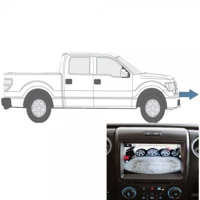 OE Style Front Emblem Camera Kit fits 2013-2014 Ford® F-150 w/ 8" SYNC 2® Display, Multi-cam support