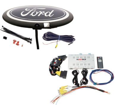 OE Style Front Emblem Camera Kit Fits 2021-2024 Ford® F-150 w/ 12" SYNC 4®