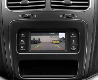 Backup Camera Kit for 4.3" or 8" Factory Display, Fits 2011-2018 Dodge® Journey