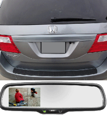 Honda Odyssey Backup Camera Kit w/Gentex mirror!