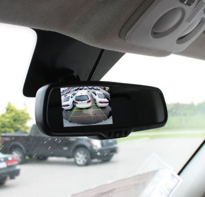 Backup Camera with 4.3" Video Mirror Display, Fits 2014-2016 RAM® ProMaster City