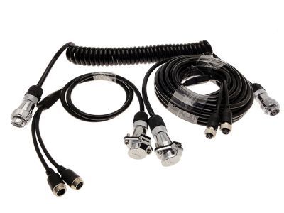 Fifth Wheel Backup Cam Quick Disconnect Harness for 2 cams