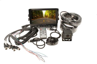 DEMO 7" AHD Quad DVR Screen- Front and Rear Camera included