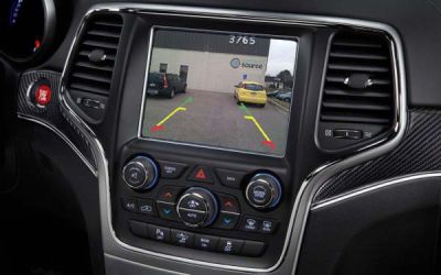Backup Camera for 5", 8.4" Factory Display, Fits Chrysler® 200 & Cherokee® 