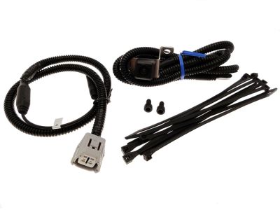 Backup Camera for Factory Radios - Opt. Pop and Lock, Fits 2014-2015 Toyota® Tacoma 