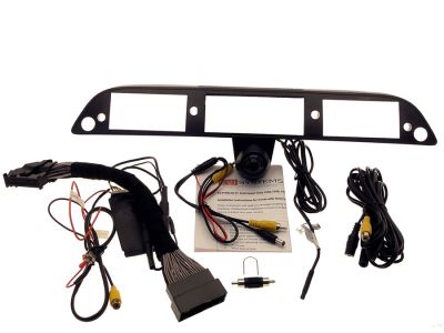Camera Source-3rd Brake Light Camera kit compatible with 2015-2019 Ford® F-150 Trucks w Factory Camera and 8" Display