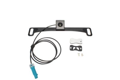 License Plate, Mini Mount LVDS Camera, Fits 2019-2023 RAM Heavy Duty Trucks-8" Display