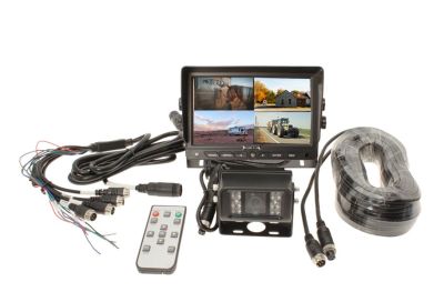 DEMO 7" AHD Quad DVR Screen- Rear Camera included