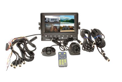 DEMO 7" AHD Quad DVR Screen- Rear and Side Camera included