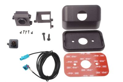 Fixed Mount Relocation kit for factory tailgate camera fits 2024 Ford Ranger W/360 view-Camera included