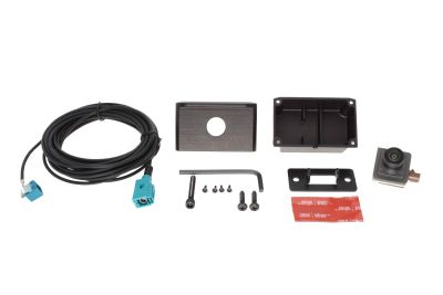 Adjustable Relocation kit for factory tailgate camera fits 2023-2025 Ford Super Duty W/360 view-Camera included