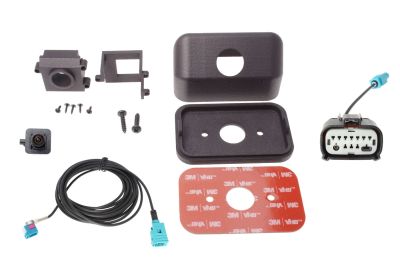 Fixed Mount Relocation kit for factory tailgate camera fits 2024-25 F-150-Camera included