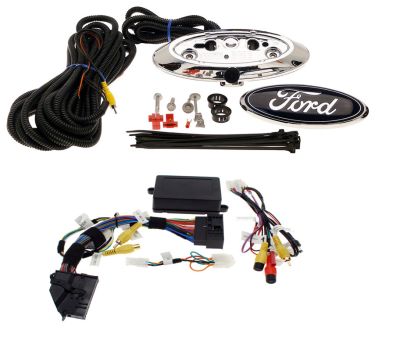 Rear Emblem Camera Kit for 8" Displays, Fits 2013-14 F150 