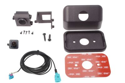 Fixed Mount Relocation kit for factory tailgate camera fits 2023-2025 Super Duty W/360 view-Camera included