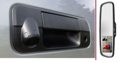 Camera Kit OE fit, with Gentex® Mirror fits 2010-2013 Tundra® 