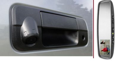 OEM Grade Camera Kit with Gentex® 3345 Homelink® Mirror, Fits 2010-2013 Tundra® 