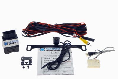 Universal backup camera with OBD Programmer for Factory Display, Fits Select Chrysler®/Dodge®/Jeep® 