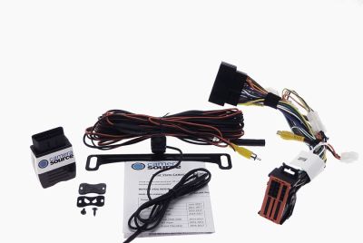 Universal backup camera with OBD Programmer for Factory Display-C4T, Fits Chrysler®/Dodge®/Jeep® 