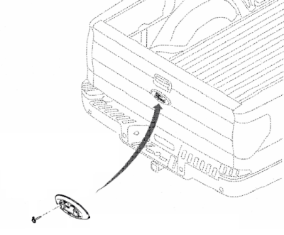 Plug & Play Replacement Camera Kit Compatible with 2008-2014 F150, Includes housing and emblem