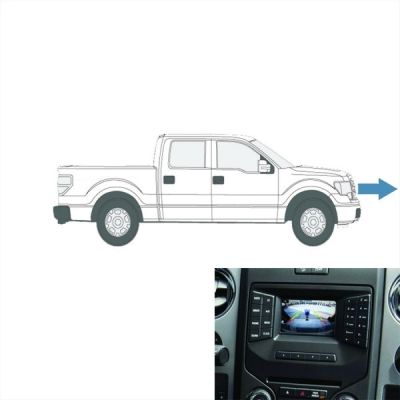Surface Mount Front Camera for 4.2" Display, Fits 2015-18 F150 