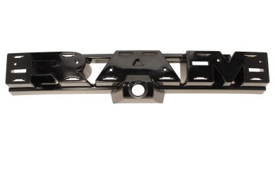 **CLOSEOUT** Version 1 RAM Grille Nameplate Backing Plate with camera cutout, Fits 2019-2024 RAM® 1500
