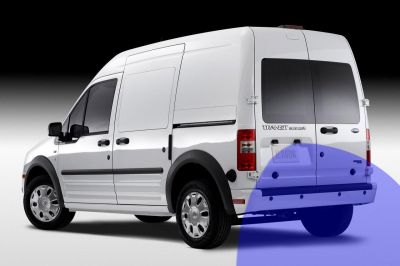 Backup Camera Complete Kit, Fits 2009-2018 Ford® Transit Connect 